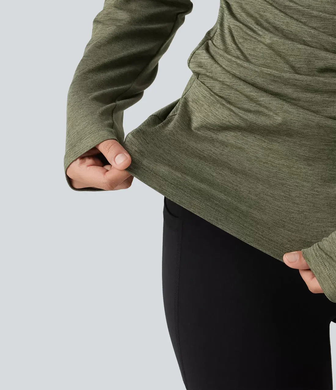 BuyTheReal Origin — Off-Shoulder Active Top