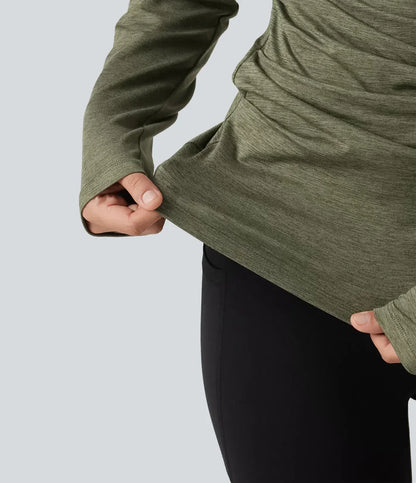 BuyTheReal Origin — Off-Shoulder Active Top